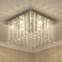 Home Decoration Necessary Choice — Living Room’s Square Crystal Chandelier